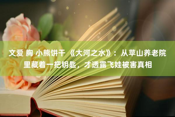 文爱 胸 小熊饼干 《大河之水》：从苹山养老院里藏着一把钥匙，才透露飞娃被害真相